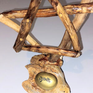 מגן דוד מעץ